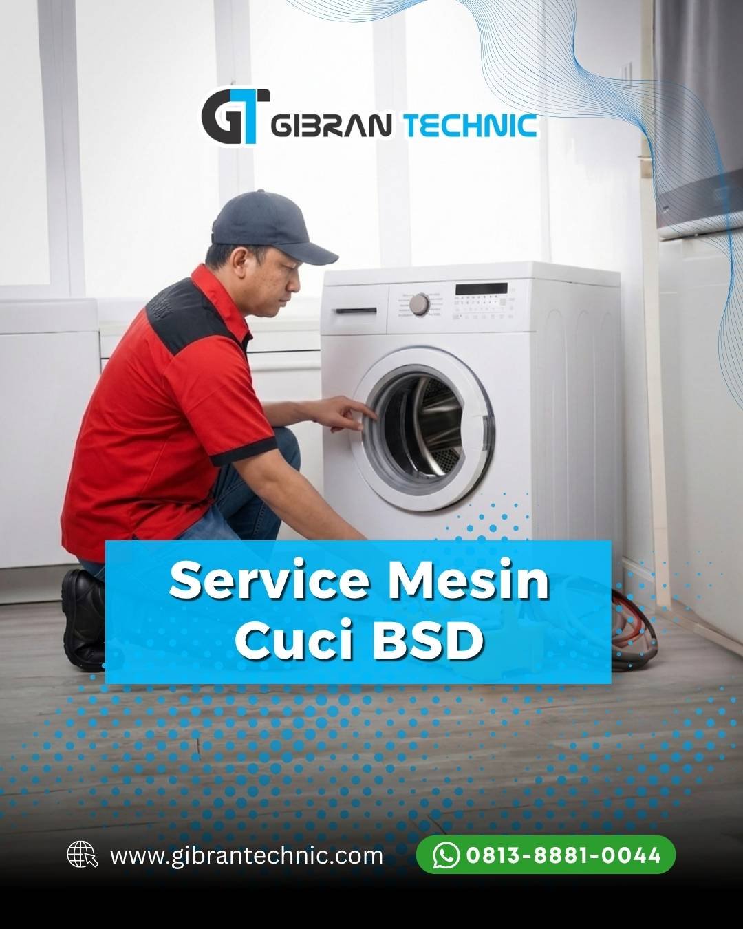 Service Mesin Cuci BSD Gibran Technic