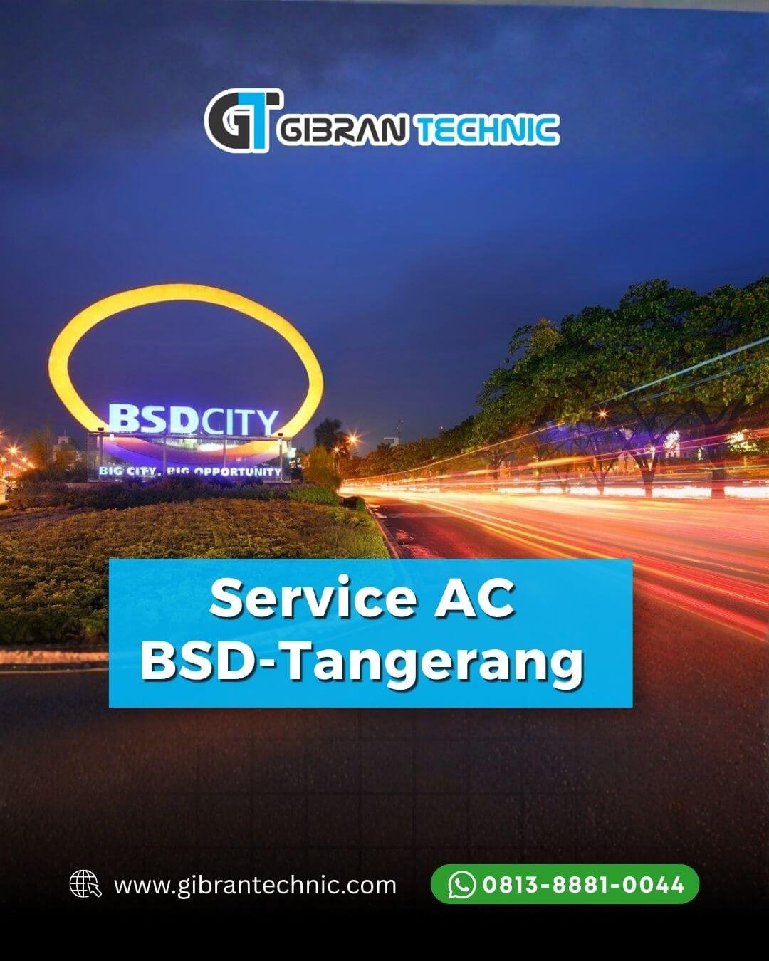 Service AC BSD Gibran Technic