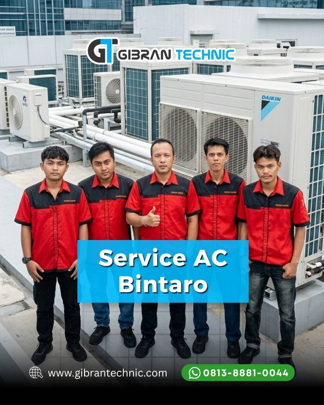 Service AC Bintaro Gibran Technic