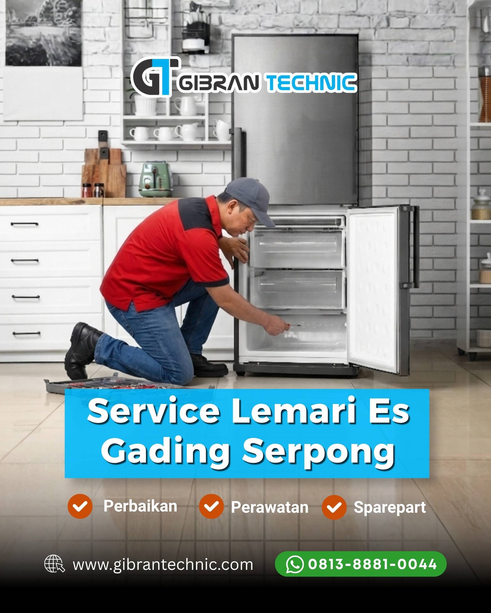 Service Lemari Es Kulkas Gading Serpong