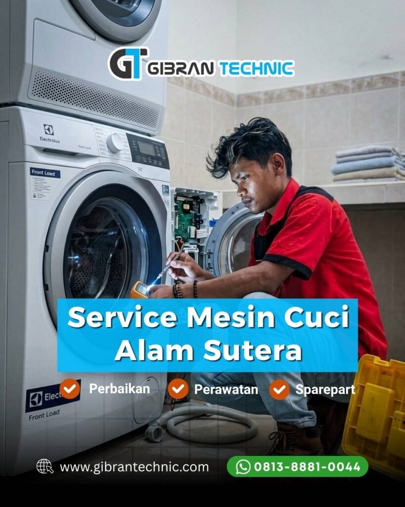 Service Mesin Cuci Alam Sutera Gibran Technic