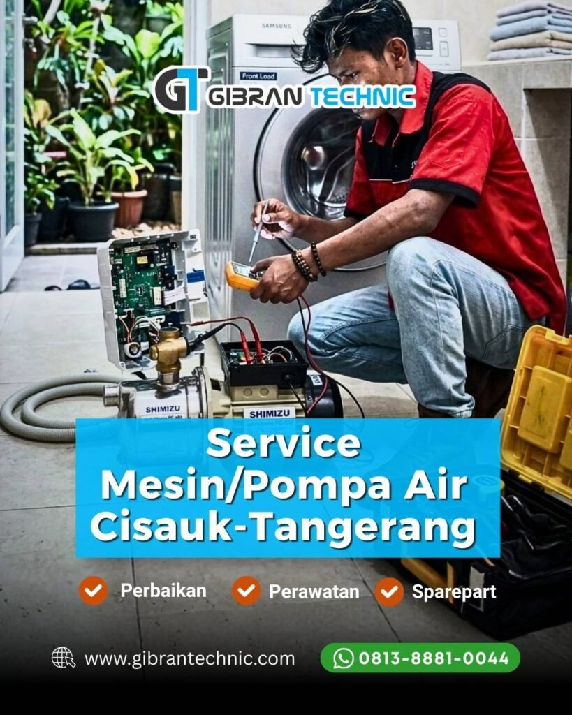 Service Mesin Pompa Air Cisauk Tangerang