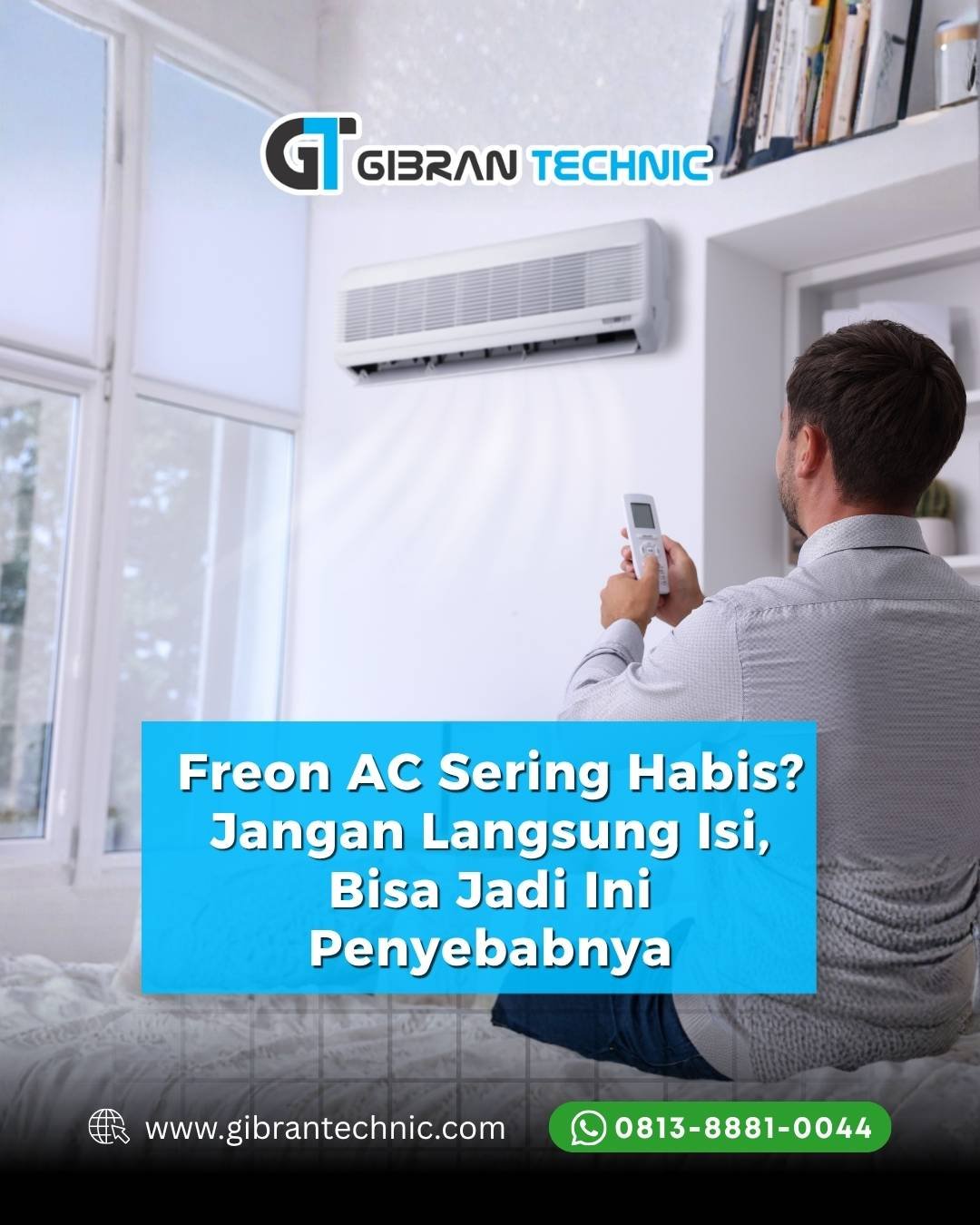 freon ac sering habis